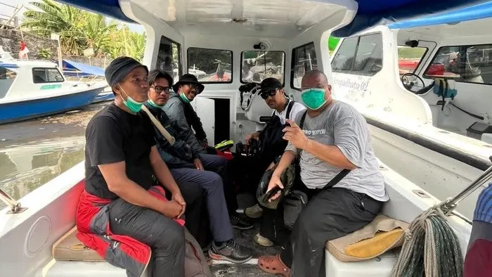 Rombongan Jurnalis yang Hilang Kontak di Perairan Selat Sunda