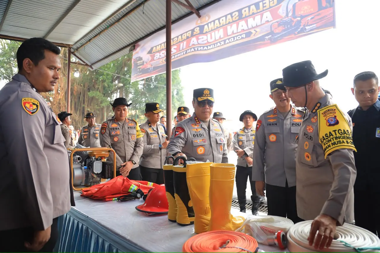 Polri Tingkatkan Rekayasa Tata Air Dan Teknologi Atasi Karhutla Kalteng