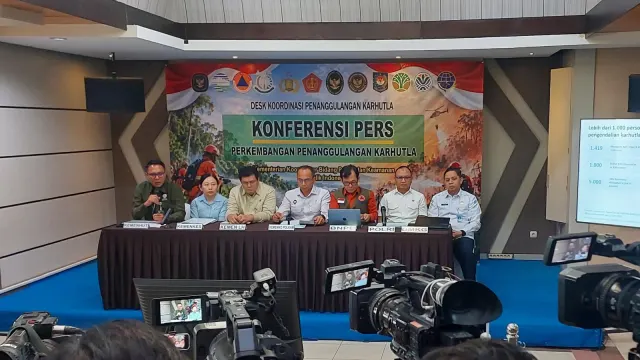 Pemerintah Kerahkan 69.190 Personel, 639 Hektare Karhutla Belum Padam